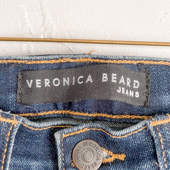 Veronica Beard Jeans Carolyn 10” Baby Boot Crop Jeans - Picture 4 of 8